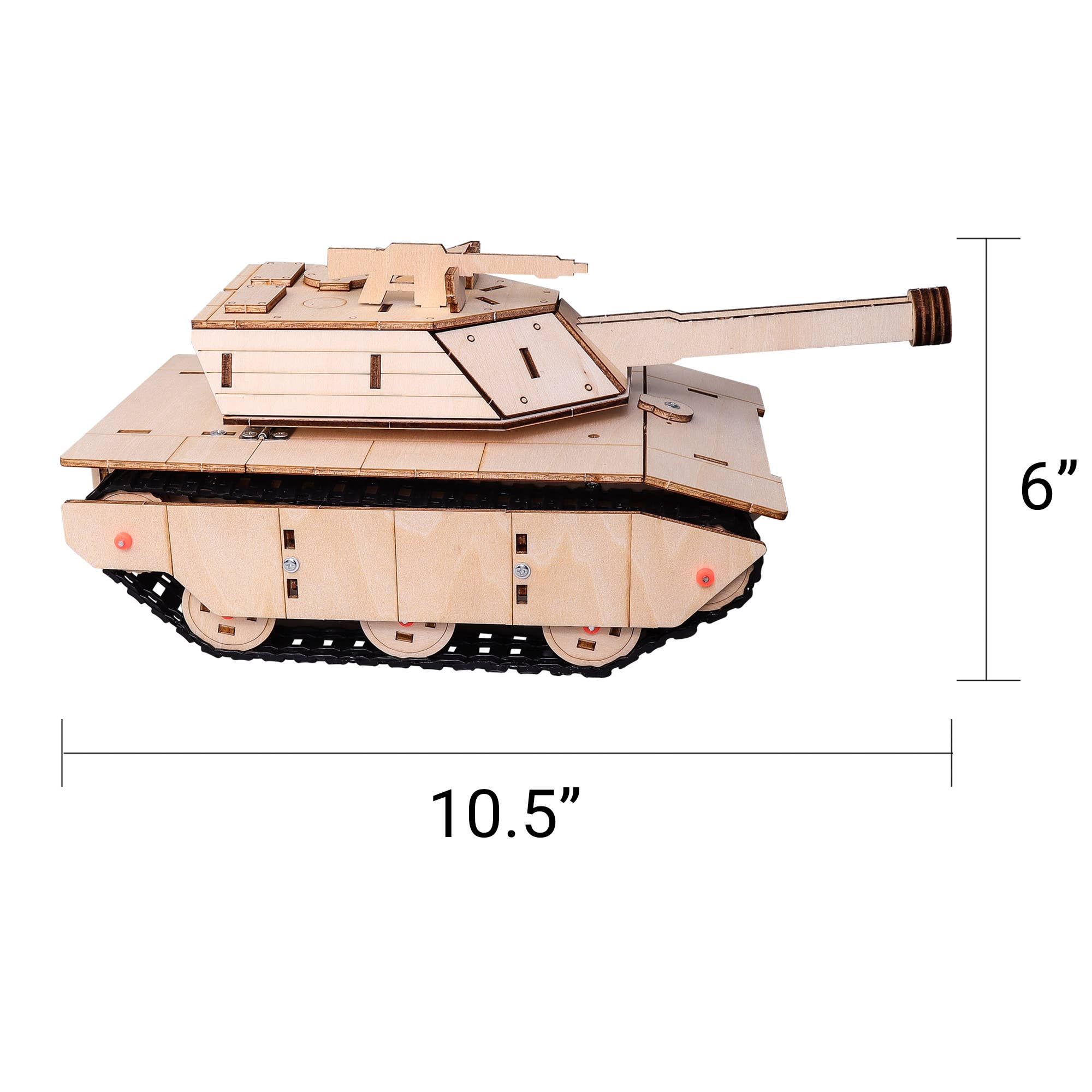 RC TankCam DIY Kit, Tank and Camera Mode, STEM Toy