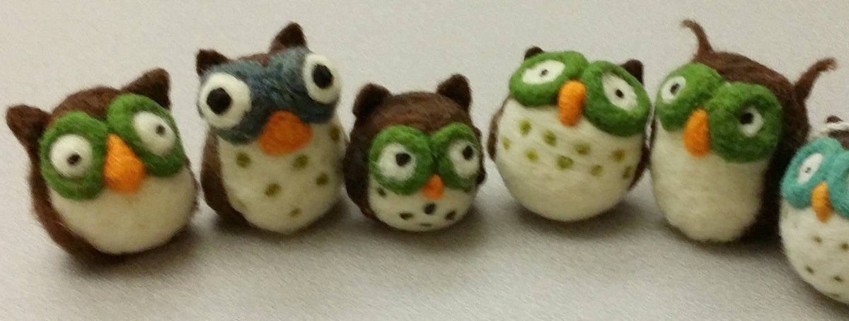 DIY Needle Felting Kit - Owl