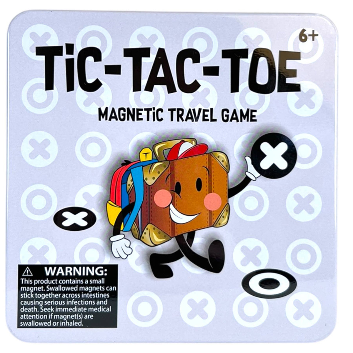 On the Way Games Goplay Magnetic Tic Tac Toe Travel Game