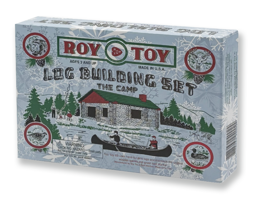 Roy Toy 1930's Original Camp in Winter Snowflake