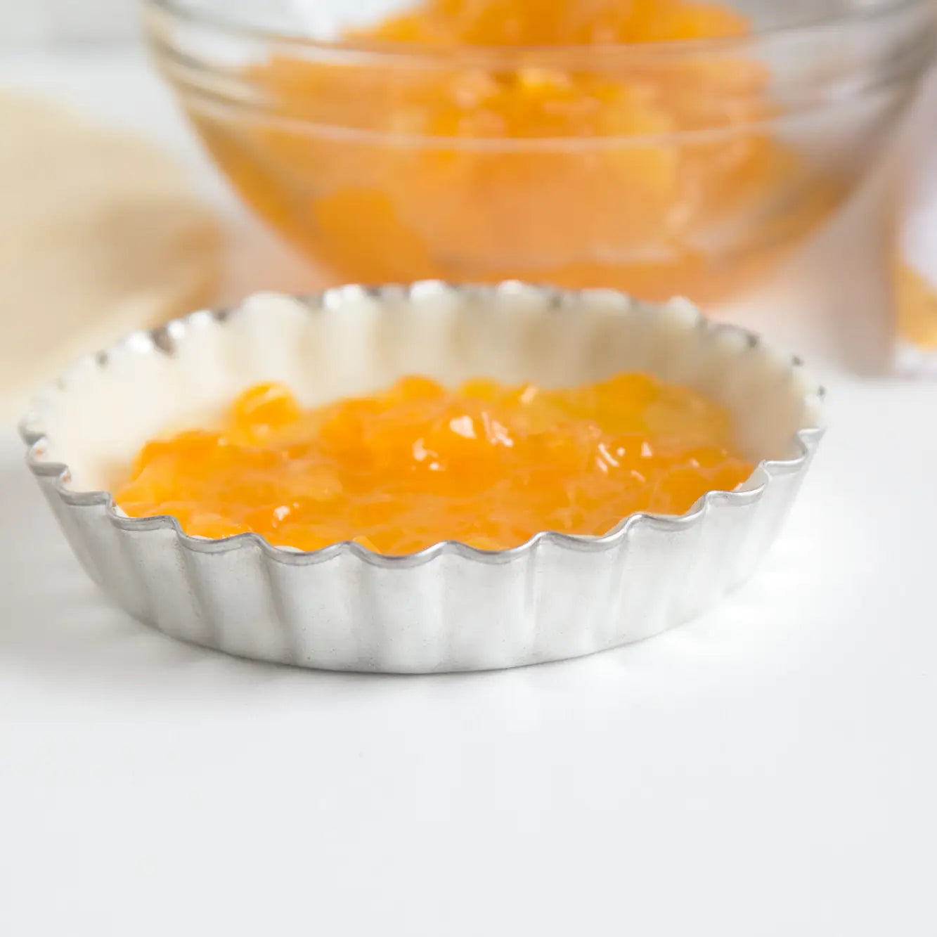 Fox Run Tartlet Tin, Tin-Plated Steel, 4"