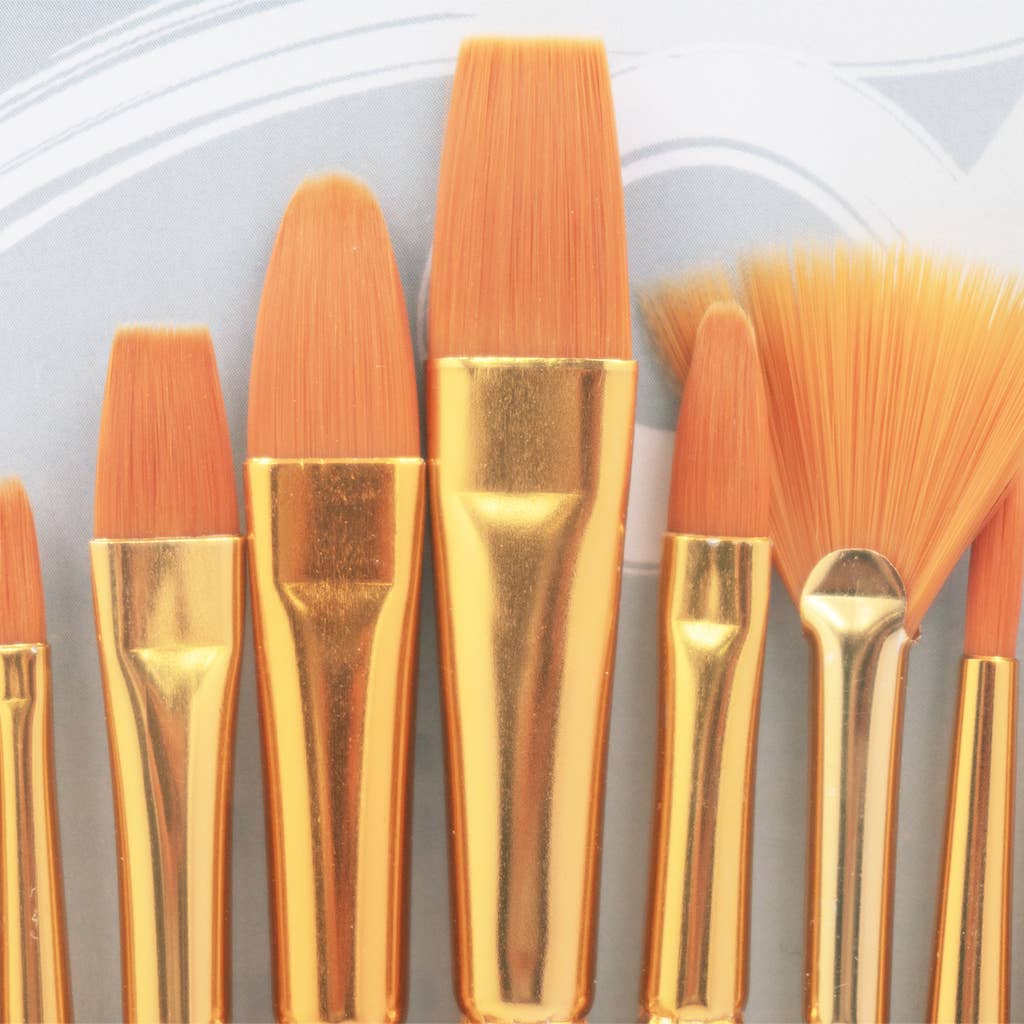 Paint Brush Set 12ct – Assorted Tips