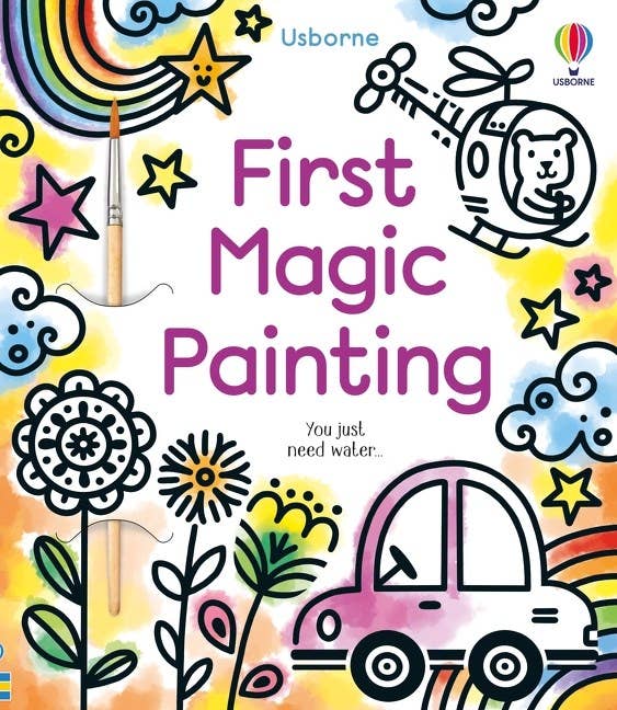 First Magic Painting : Usborne