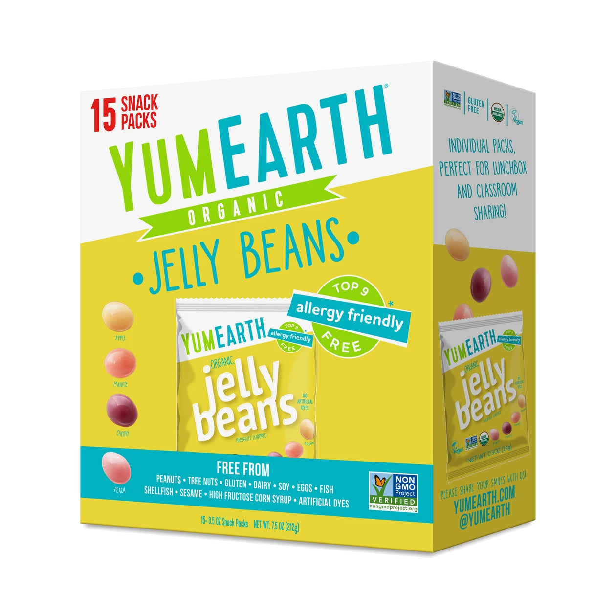 Yum earth Jelly Beans -Small Bags